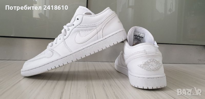 Nike Air Jordan 1 Retro Tripple White Mens Size 46/30 UK11 US 12 ОРИГИНАЛ!, снимка 1