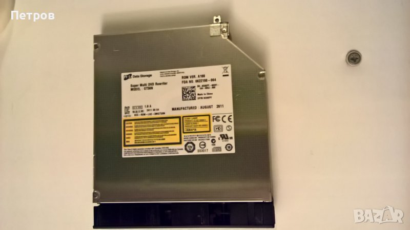 DVD записвачка – модел-GT50N- SATA -от лаптоп DELL - 15R N5110, снимка 1