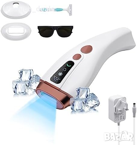 Ново Устройство за трайно Обезкосмяване Уред за лазерна епилация IpL за тяло Красота, снимка 1