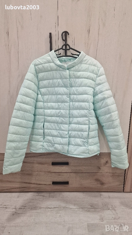S/M AMISU Дамско яке цвят мента, снимка 1