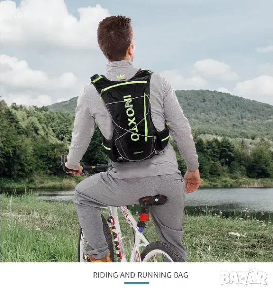 -50% INOXTO Ултра лека раница 8 литра | Бягане, колоездене, туризъм, снимка 1