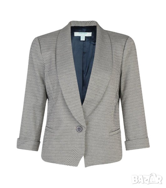 Дамско сако в тъмносиньо и бяло Fever City - S, снимка 1