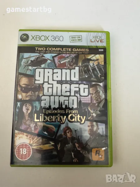 Grand Theft Auto Episodes from Liberty City за Xbox 360/Xbox one, снимка 1