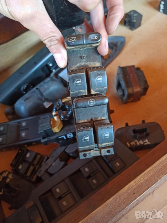 Бутони ел. стъкла за Volkswagen Passat III Variant B5 , 3B4 959 793, снимка 1