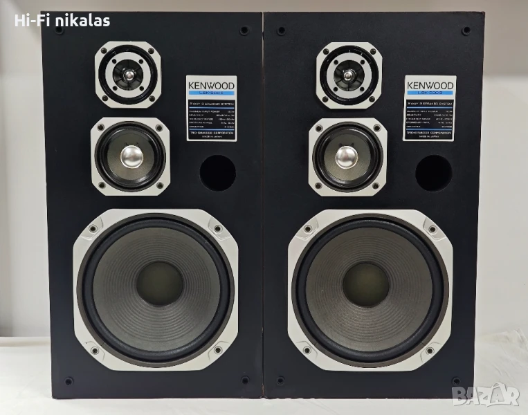 стерео тонколони ретро Hi-Fi KENWOOD LSK-500 II made in Japan, снимка 1