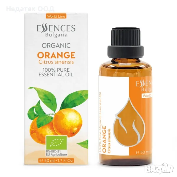 Био етерично масло Портокал, 50ml, снимка 1