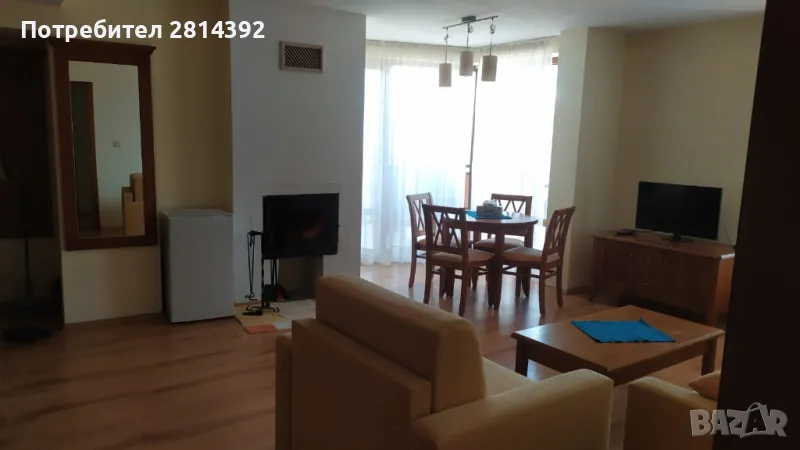 ИЗГОДНО Двустаен апартамент под наем МОЖЕ с домашни любимци обзаведен, с камина и вана, снимка 1