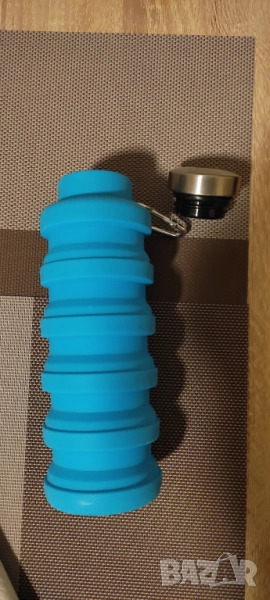 Силиконова сгъваема бутилка, снимка 1