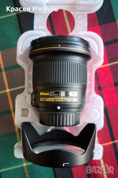 Обектив AF-S NIKKOR 20 mm f/1,8G ED, снимка 1