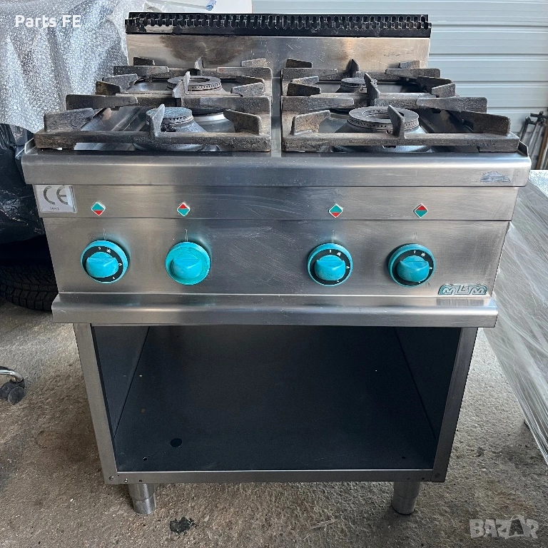 Професионален котлон 4-ка професионални котлони газ газови на база profesionalni Kotloni na gaz, снимка 1