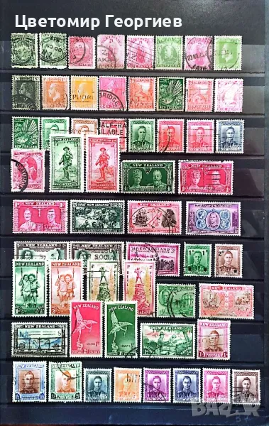 Нова Зеландия 70 бр.марки. К.1, снимка 1