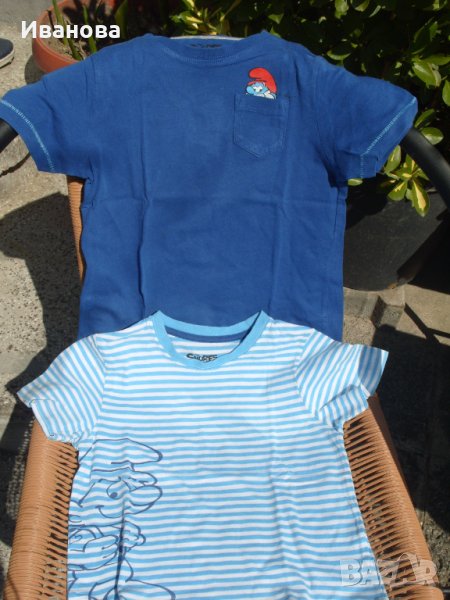 Детски блузи  98-104 см. къс ръкав, снимка 1