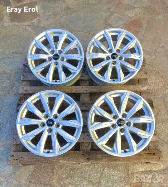 17 джанти 5х112 Audi А3 А4 А5 А6 A7 A8 Q2 Q3 Q5 5х112 Ауди А3 А4 А5 А6 А8 Оригинал, снимка 1
