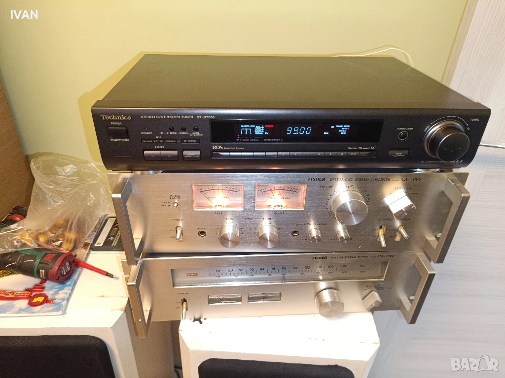 Тунер Technics st-gt550, снимка 1