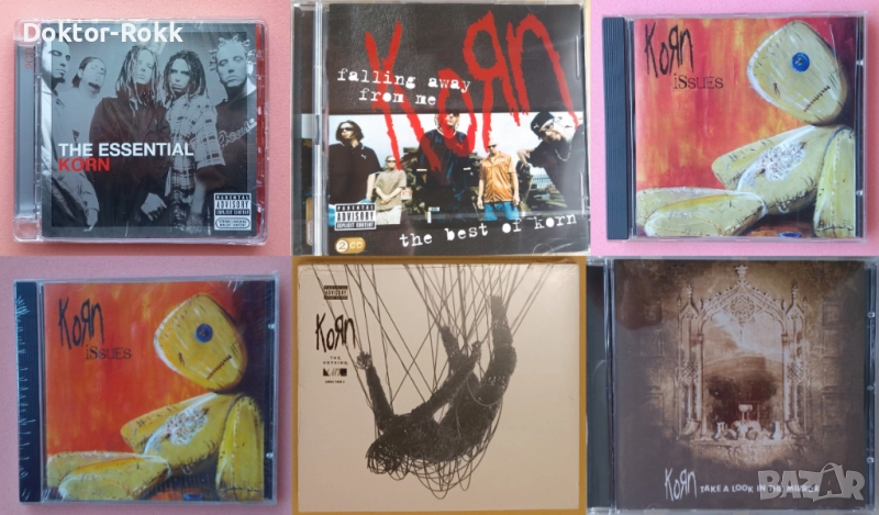 Korn – оригинални и неофициални дискове, снимка 1