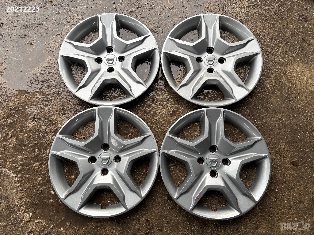 4 броя оригинални тасове за Dacia Sandero,Sandero Stepway 16, снимка 1