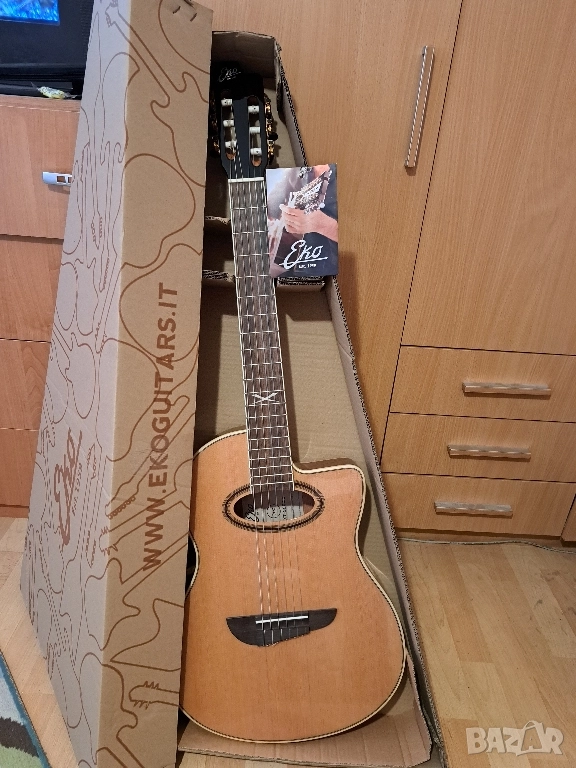 Електро акустична китара Eco /Бартер , снимка 1