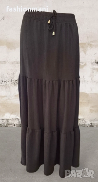 Елегантна пола в черно - код 1234, снимка 1