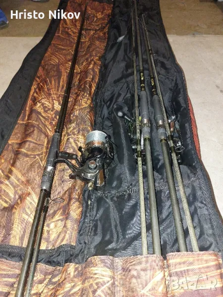 Продавам един от 2та комплекта въдици , снимка 1