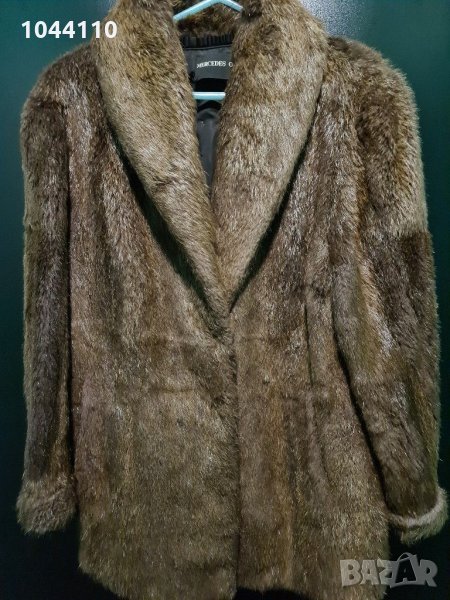 Дамско палто естествен косъм, снимка 1