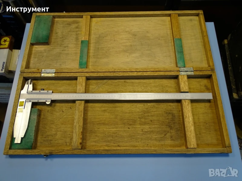 Шублер Mitutoyo 533-404 CN50 Vernier Caliper със скосени върхове 0-500mm 0.05mm, снимка 1