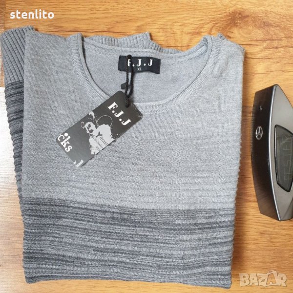 НОВ Мъжки пуловер - FJJ, снимка 1