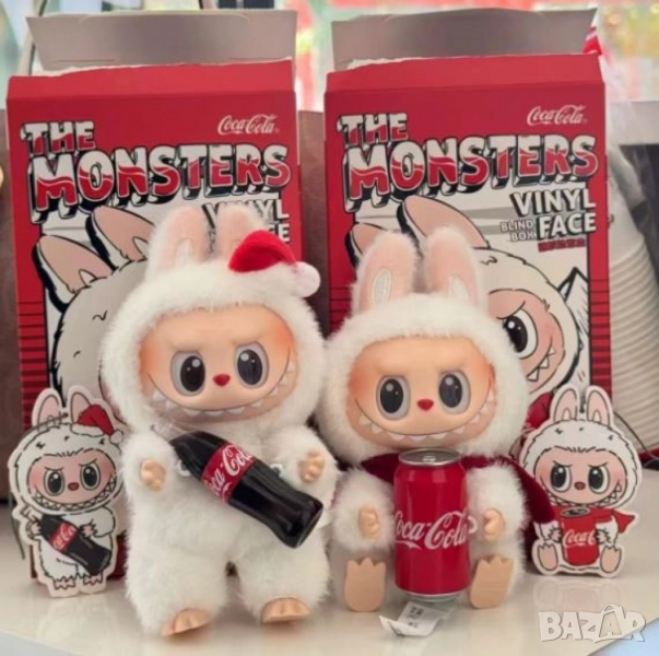 Колекционерски Labubu x Coca-Cola – Зимна лимитирана серия Pre order, снимка 1
