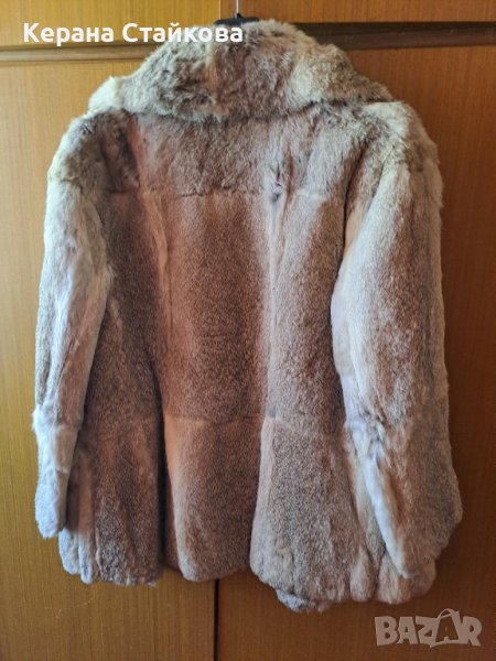 Палто от заешка кожа, снимка 1