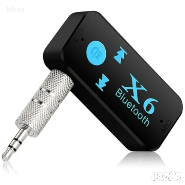 3.5 mm aux bluetooth adapter за кола или домашна уредба, снимка 1