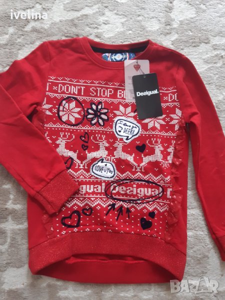 Desigual нова блузка 5-6год, снимка 1