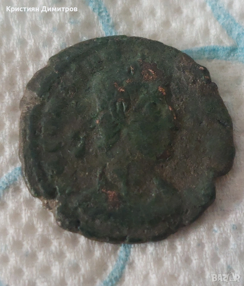 Антична римска монета Костанций , снимка 1