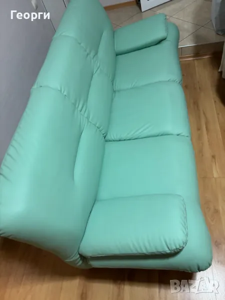 Кожен диван като нов, снимка 1