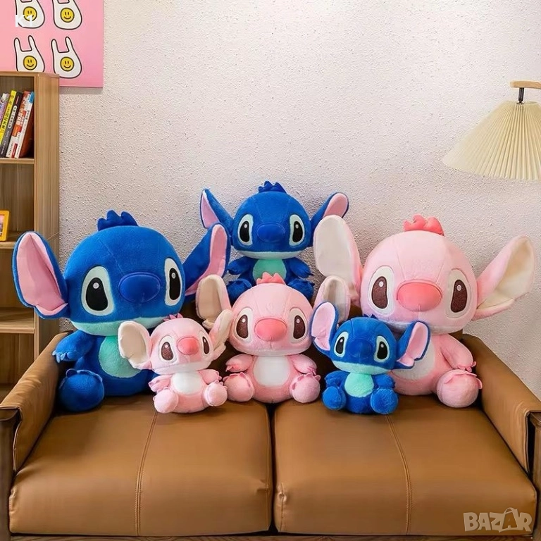 Плюшена играчка Лило и Стич, плюшени играчки Lilo and Stitch 25см, снимка 1