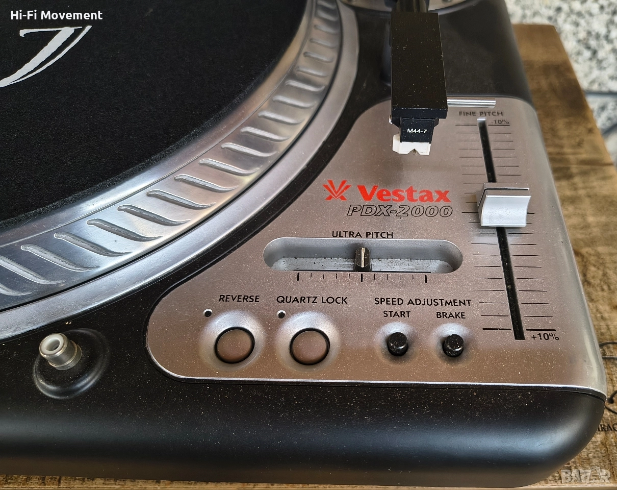 Професионален японски грамофон за DJ.  VESTAX PDX 2000, снимка 1