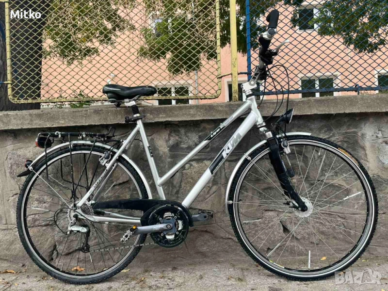 28 цола алуминиев велосипед с 21 скорости усилени капли палцови команди хидравлични спирачки , снимка 1