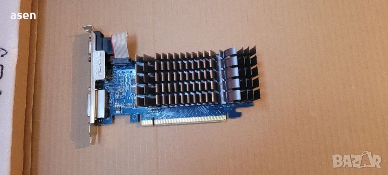 Видео карта ASUS GeForce 210 SL 1GB DDR3 BRK, снимка 1