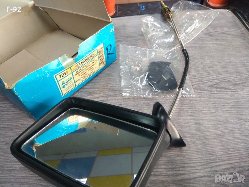 191857502C**NEU**HAGUS**VW GOLF, JETTA**Външно огледало Дясно**04.1983-08.1992, снимка 1