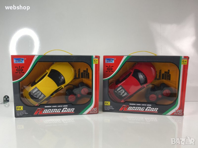 Детска кола с дистанционно управление и светещи фарове, снимка 1