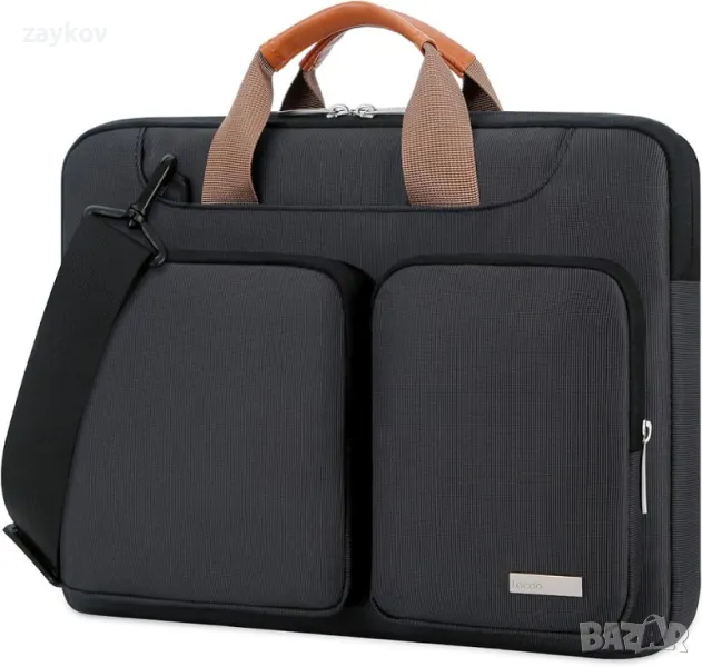 Водоустойчива чанта за лаптоп Lacdo/Чанта за преносим компютър, снимка 1
