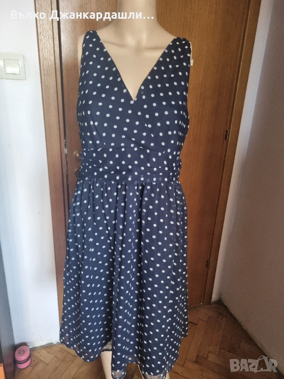 Рокля на точки Vero Moda, размер L, снимка 1