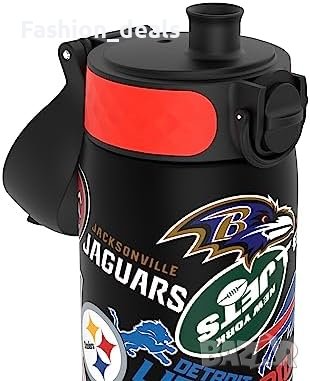 Нова Ion8 Leak Proof Тънка бутилка за вода 600мл Устойчива Подарък, снимка 1