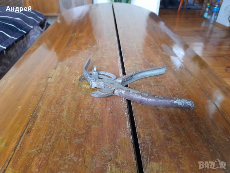 Стари чапраз клещи #2, снимка 1