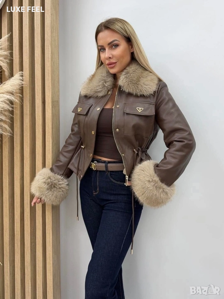Дамски Кожени Якета ⚜️, снимка 1