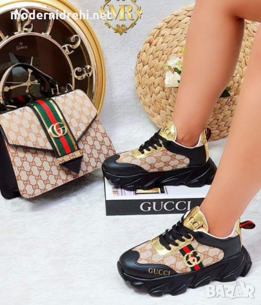 Дамски спортни обувки и чанта Gucci код 144, снимка 1