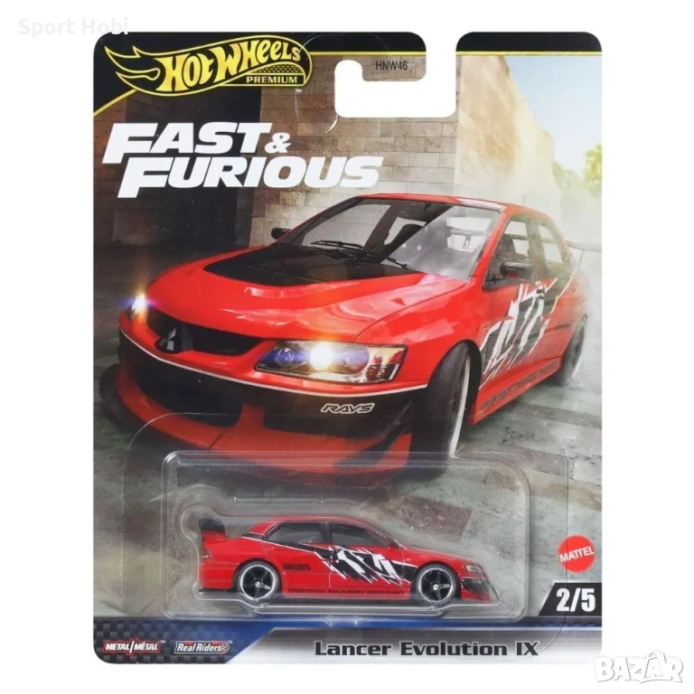 Hot Wheels, Lancer Evolution IX, снимка 1
