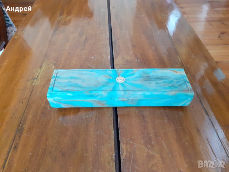 Стар ученически несесер,кутия, снимка 1