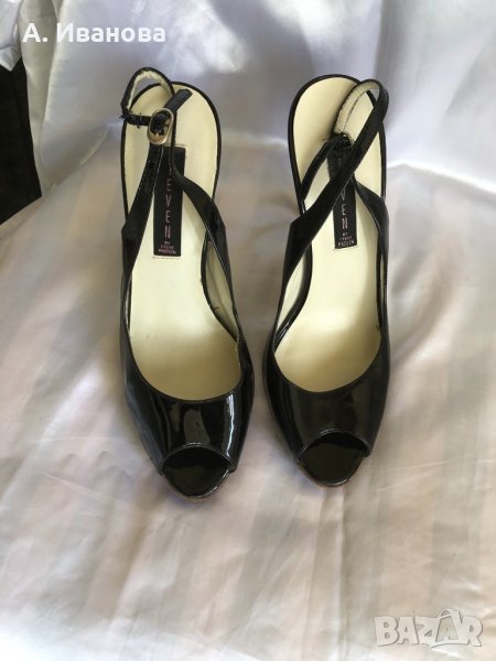 Дамски сандали естествен лак Steven by Steve Madden, снимка 1