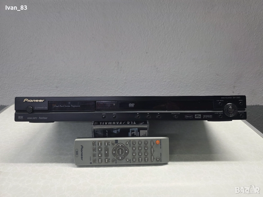 Pioneer DV 393 DVD Mp3 , снимка 1