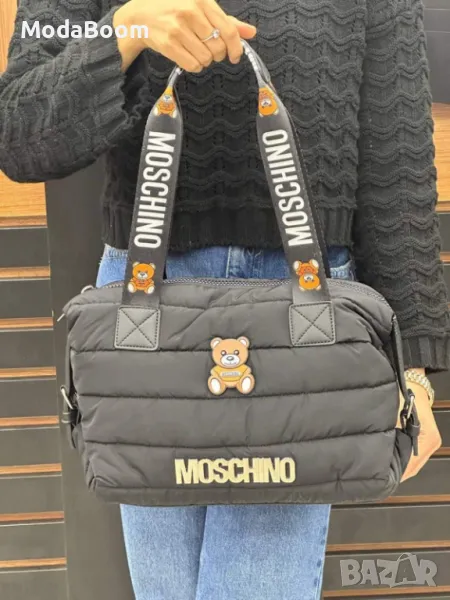Moschino черна дамска чанта , снимка 1
