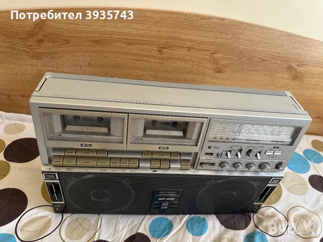 SHARP GF 515Z за Колекционери , снимка 5 - Радиокасетофони, транзистори - 56096538